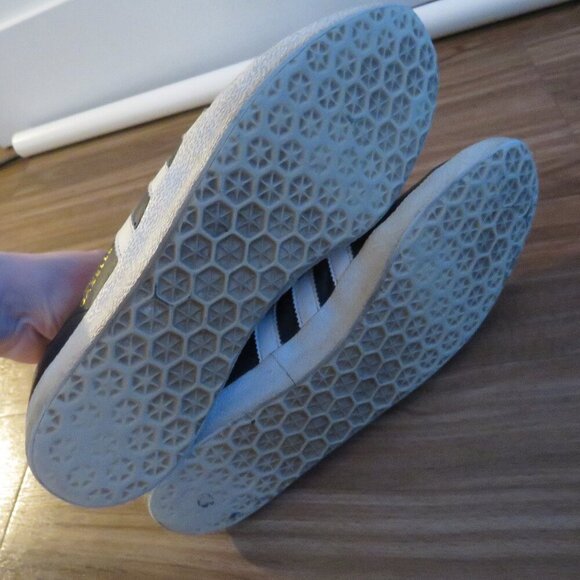 ADIDAS Gazelle OG Legend Ink & Running White Sneakers Shoes Retro Men's  US 8.5 - Picture 14 of 15